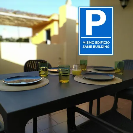 Apartment Yellow Duplex Free Parking And Terrace *